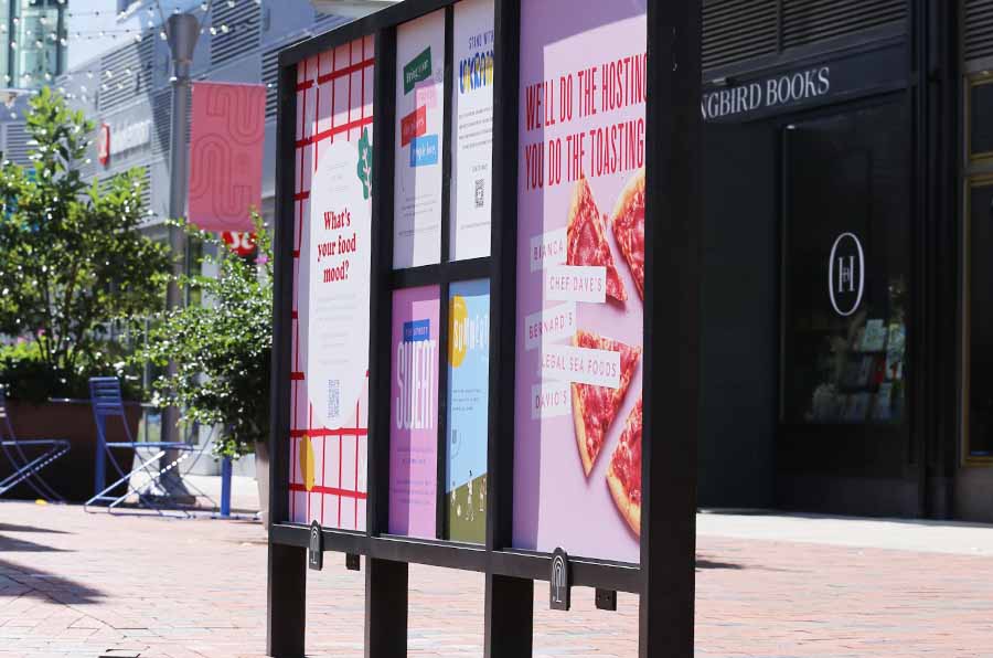 The Street at Chestnut Hill Signage