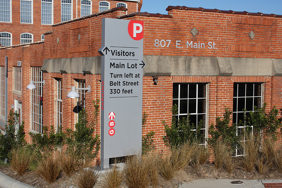 Golden Belt Wayfinding Signage