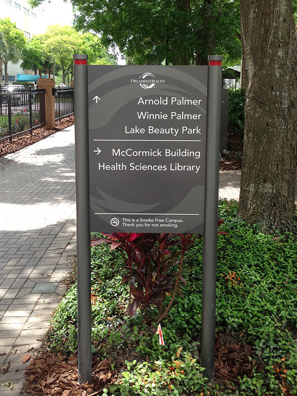 Orlando Health Campus Signage