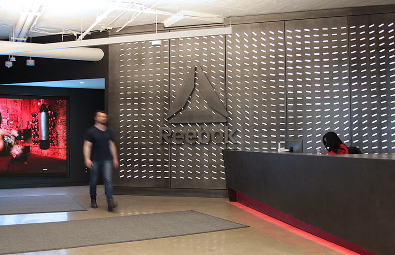 Reebok HQ Digital Wall