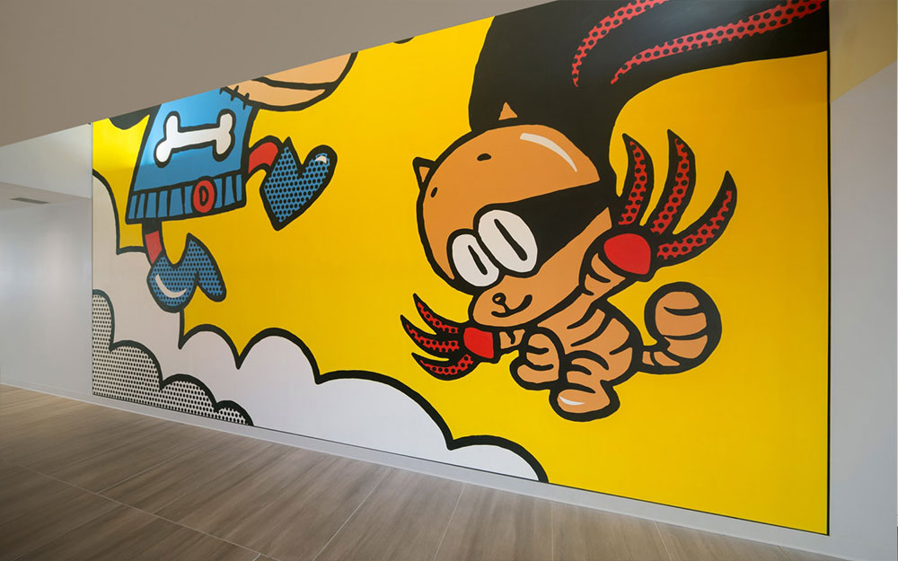 Scholastic HQ Wall Graphics