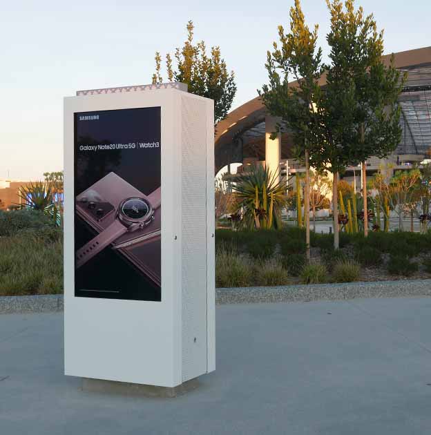 SoFi LA Stadium Village Digital Monument