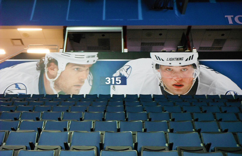 Tampa Bay Lightning Stadium Signage