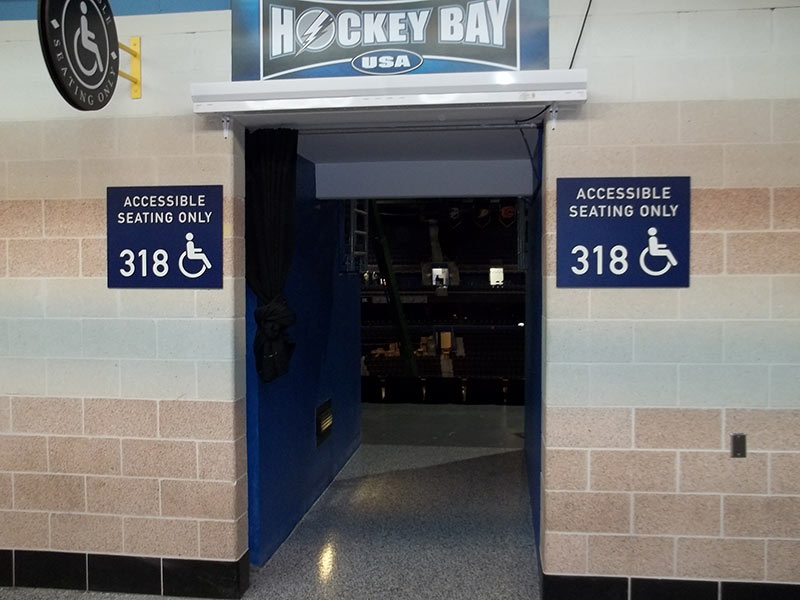 Tampa Bay Lightning Stadium Signage